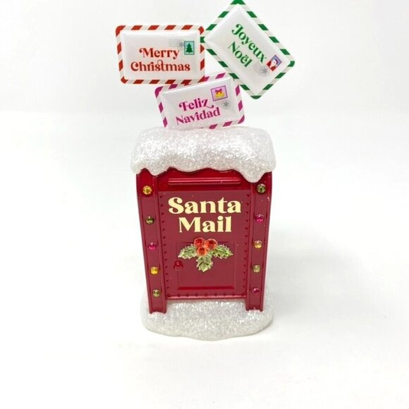 Bath & Body Works Santa Mail Light Up Wallflower Plug In Holiday Decor - Picture 5 of 5